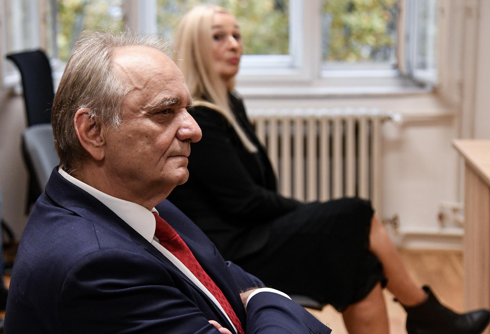 27.10.2023., Zagreb - Izricanje presude Branimiru Glavasu i Gordani Getos Magdic za slucajeve "garaza" i "selotejp". Branimir Glavas Photo: Josip Regovic/PIXSELL