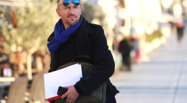 27.11.2017., Split - Obala Hrvatskog narodnog preporoda 5. Kandidat za predsjednika HNS-a Dario Simic sa svojim timom posjetio je nogometni savez Splitsko-dalmatinske zupanije i predstavio im svoj program. "nMario Stanic."nPhoto: Miranda Cikotic/PIXSELL