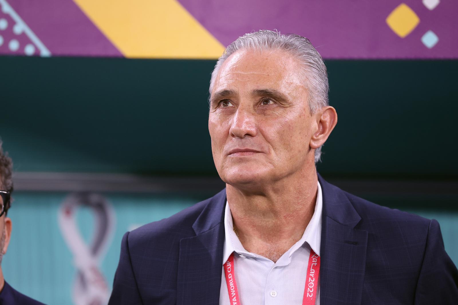 27.11.2022., Stadion 974, Katar - FIFA Svjetsko prvenstvo, skupina G, 2. kolo, Brazil - Svicarska. Izbornik Brazila Adenor Leonardo Bacchi Tite. Photo: Goran Stanzl/PIXSELL
