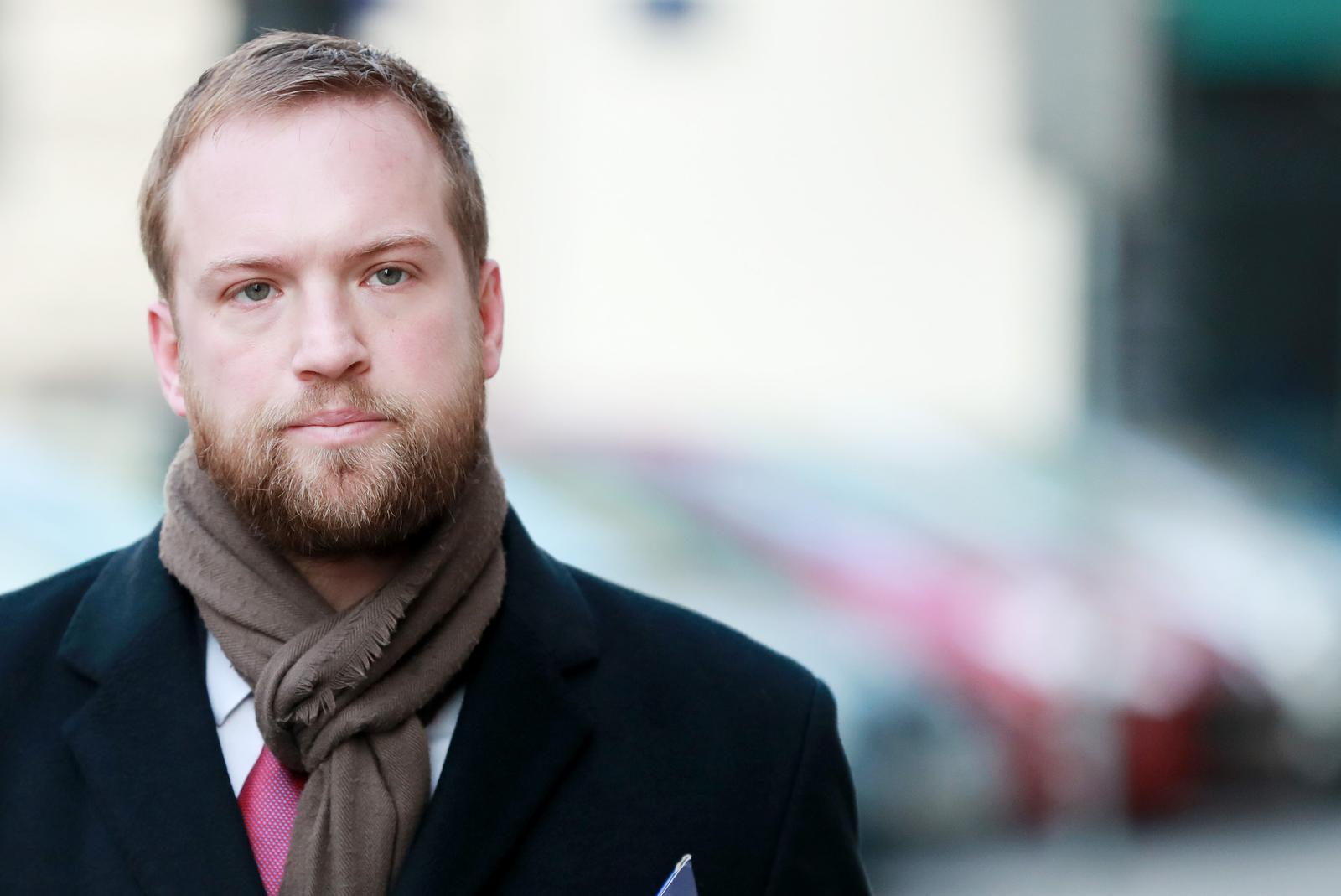 29.01.2020., Zagreb - Na Zupanijskom sudu u Zagrebu nastavljeno je sudjenje Tomislavu Sauchi i njegovoj tajnici Sandri Zeljko optuzenima u aferi dnevnice. Tomislav Saucha dolazi na sudjenje. Photo: Sanjin Strukic/PIXSELL