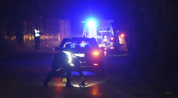 29.10.2021., Pula - U tijeku je ocevid prometne nesrece u Puli. Nesluzbeno doznajemo da je stradao pjesak na koji je naletjelo osobno vozilo. Pjesak se kretao po cesti bez javne rasvjete.
 Photo: Sasa Miljevic/PIXSELL