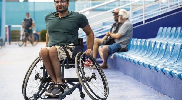 30.07.2022,Zagreb - Plava Laguna Croatia Open Umag 2022. Anto Joskic, paratenisac. Photo: Jurica Galoic/PIXSELL