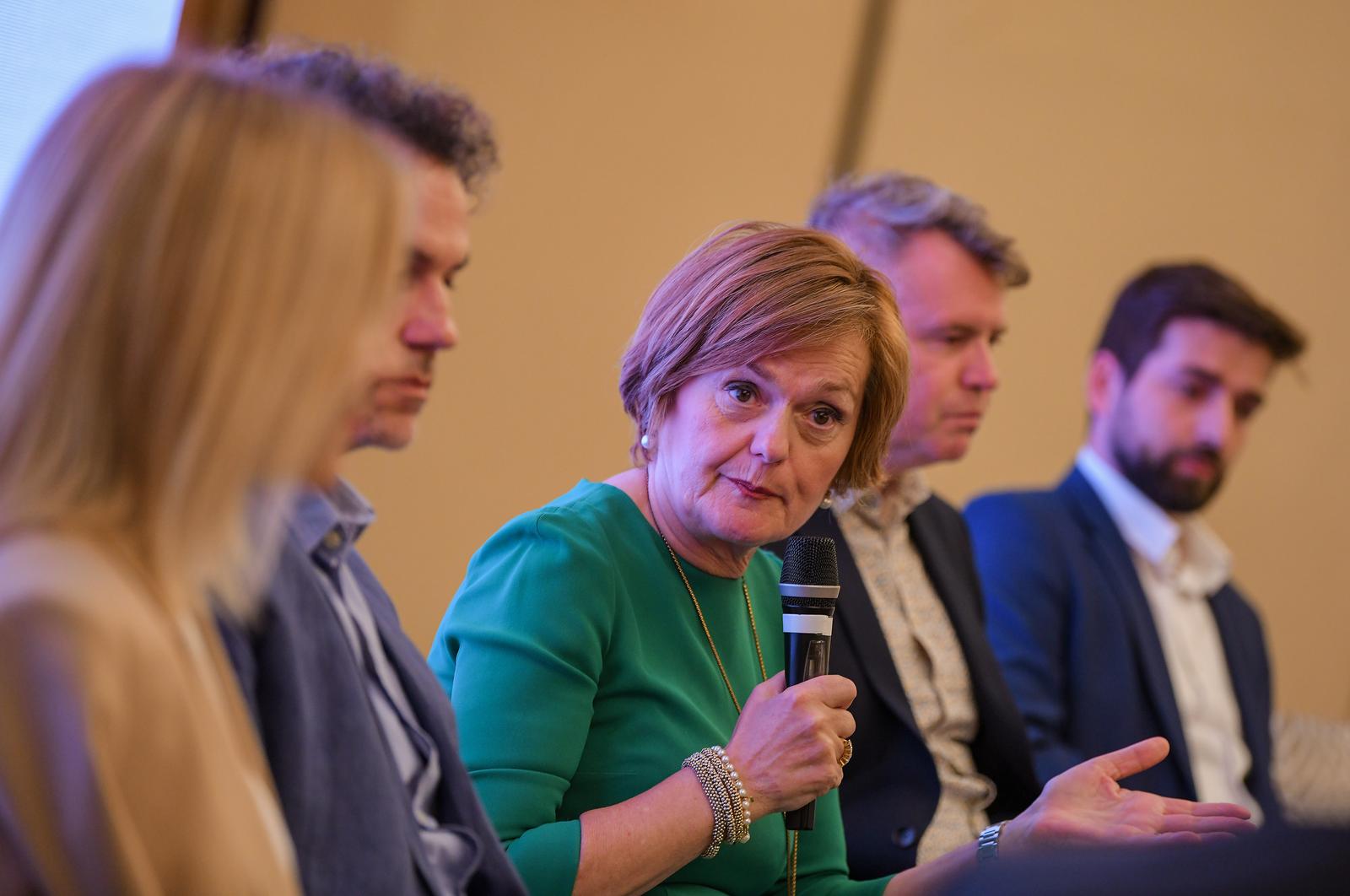 31.05.2022.,Zagreb - U organizaciji Vecernjeg lista i Hrvatskog olimpijskog odbora u hotelu Westin odrzana je konferencija "Hrvatski sport 2030.", o stanju, perspektivama i strategiji razvoja hrvatskog sporta. Photo: Josip Regovic/PIXSELL