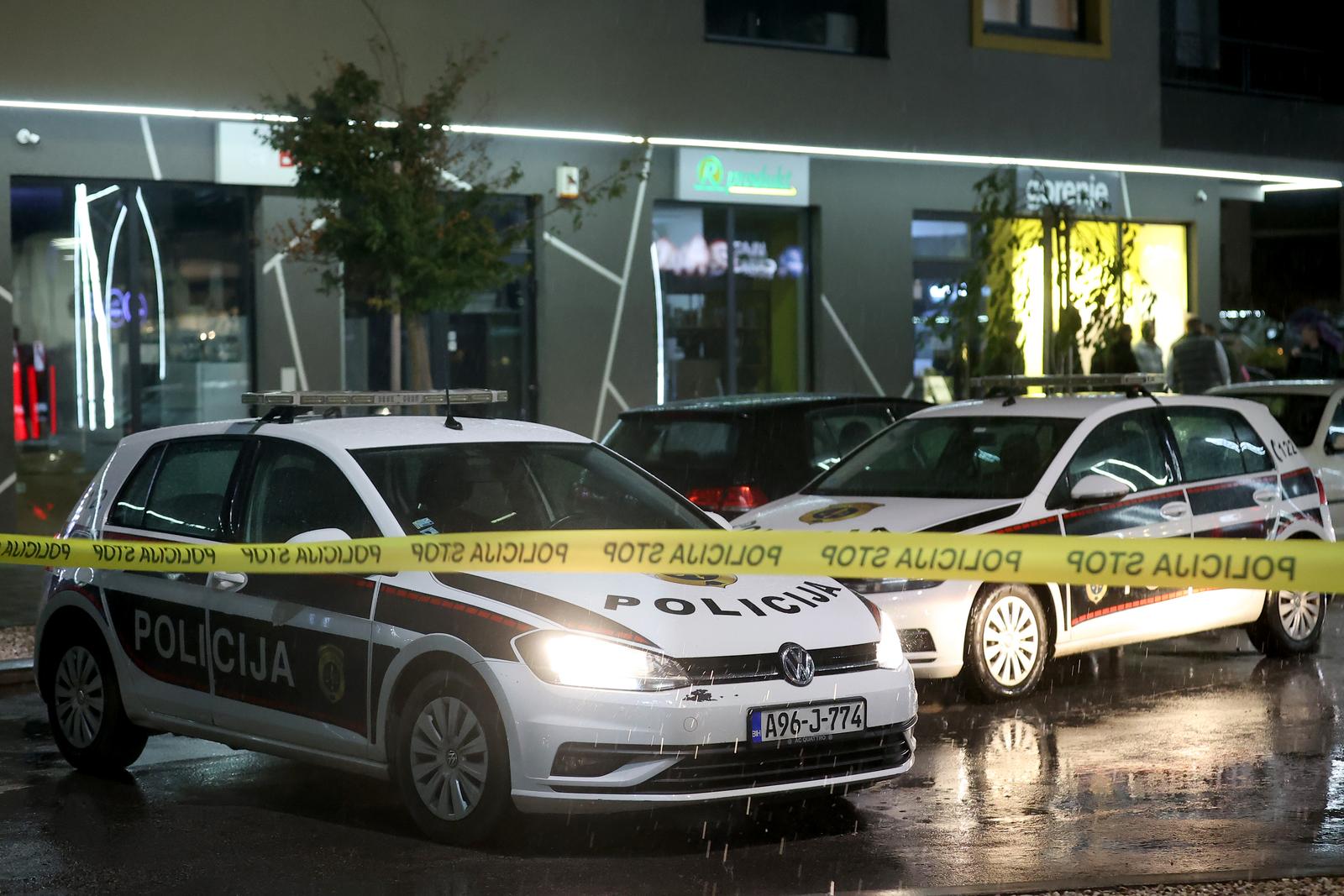 31.10.2023., Sarajevo - U naselju Bulevar na Stupu doslo je do pucnjave pri cemu je jedna osoba ubijena. Photo: Armin Durgut/PIXSELL