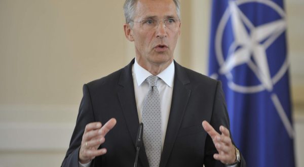 13.07.2015., Ljubljana, Slovenija - Sluzbeni posjet i sastanak glavnog tajnika NATO-a Jensa Stoltenberga i predsjednika slovenske vlade Mire Cerara"nPhoto: Ziga Zivulovic jr./FA Bobo/PIXSELL