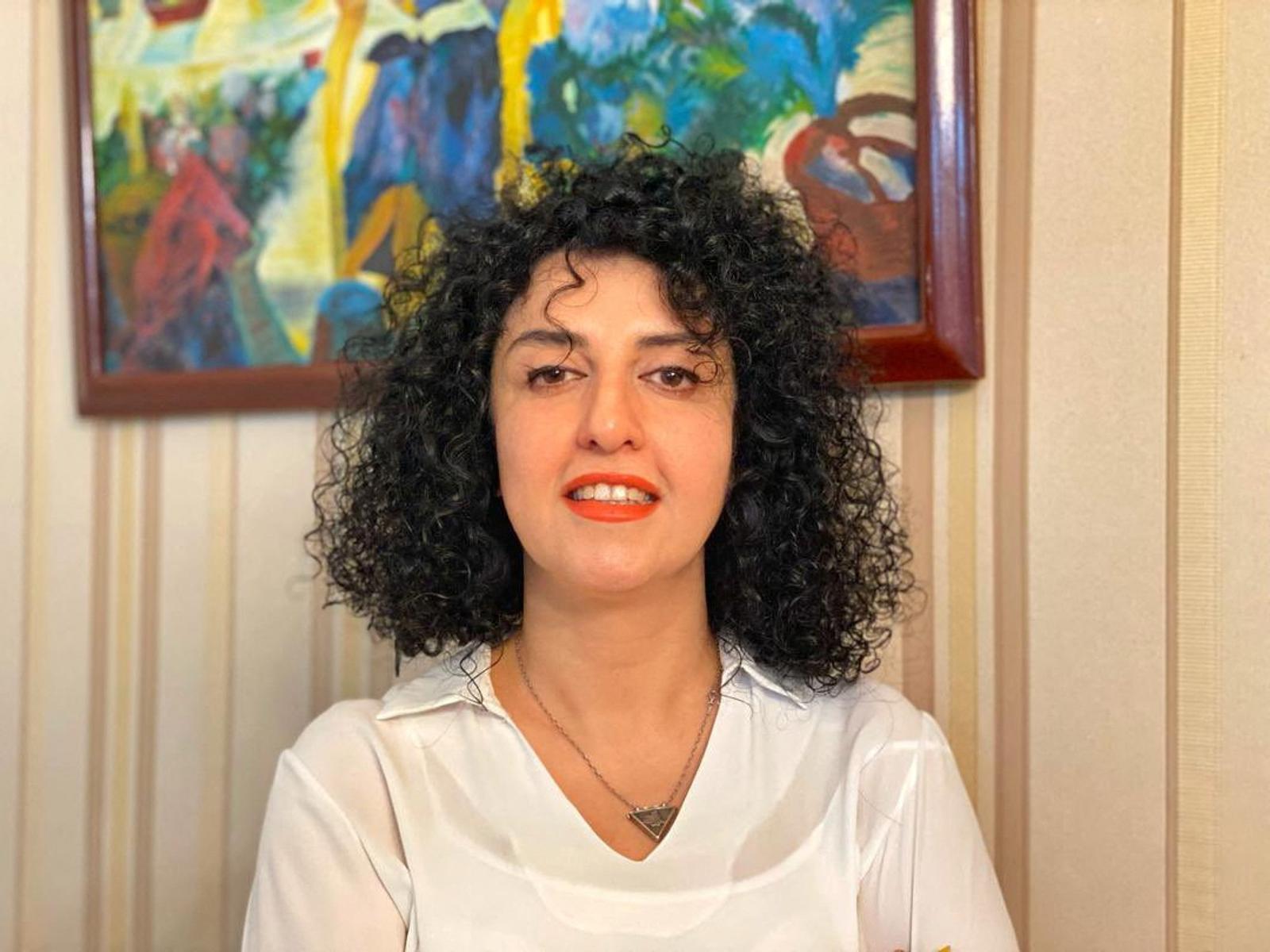 Iranian human rights activist and the vice president of the Defenders of Human Rights Center (DHRC) Narges Mohammadi poses in this undated handout picture. Mohammadi family archive photos/Handout via REUTERS    NO RESALES. NO ARCHIVES. MANDATORY CREDIT. THIS IMAGE HAS BEEN SUPPLIED BY A THIRD PARTY. Photo: MOHAMMADI FAMILY ARCHIVE PHOTOS/REUTERS