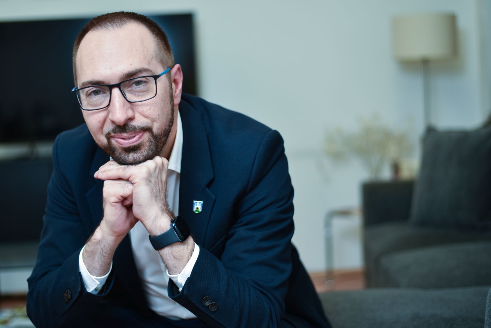 20.10.2023., Zagreb - Tomislav Tomasevic, gradonacelnik Zagreba. 

Photo Sasa ZinajaNFoto