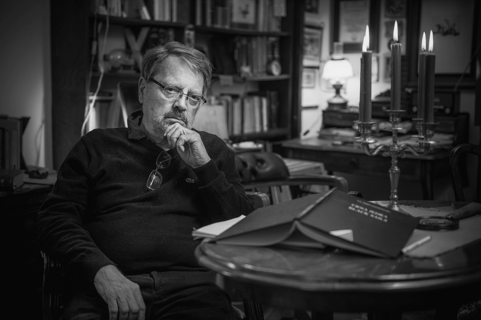 8.4.2021. Zagreb, Vjeran Zuppa, dramaturg, teoretičar književnosti, pjesnik, kazališni teoretičar i kritičar - portret 
Photo: Tomislav Cuveljak/NFoto/PIXSELL