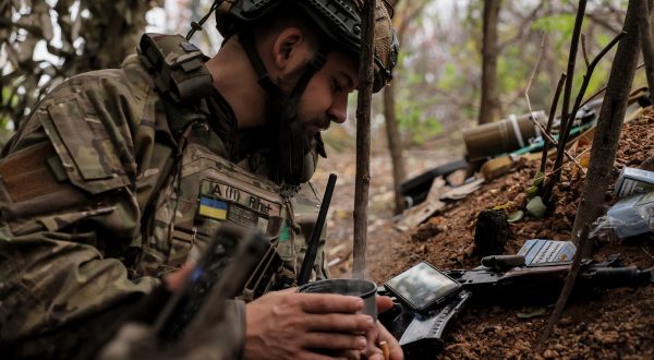 epa10952152 A serviceman of Separate 14th Regiment of Armed Forces of Ukraine, conducts an aerial reconnaissance on positions on the front line in Zaporizhia region, 27 October 2023 (issued 01 November 2023). The FPV (First Person View) drone is a compact device that operates within short distances of 5-20 km. It can transport various types of ammunition capable of destroying vehicles, personnel, and even armored vehicles, proceeding towards the target one-way while carrying the payload. Last year saw an escalation in the use of FPV (first person view) drones in the Russian war in Ukraine. Drones have become an economical and effective weapon that can save the lives of personnel during an attack or active defense by providing the ability to operate from protected positions. A single drone, that costs less than 1000 euros, can effectively destroy military vehicles and achieve closed targets. The production of these simple drones is straightforward, making them economical and widely available.  EPA/OLEG PETRASYUK  ATTENTION: This Image is part of a PHOTO SET