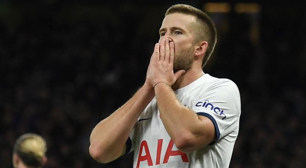 epa10961403 Tottenham's Eric Dier reacts during the English Premier League soccer match between Tottenham Hotspur and Chelsea FC, in London, Britain, 06 November 2023.  EPA/VINCE MIGNOTT EDITORIAL USE ONLY. No use with unauthorized audio, video, data, fixture lists, club/league logos or 'live' services. Online in-match use limited to 120 images, no video emulation. No use in betting, games or single club/league/player publications.