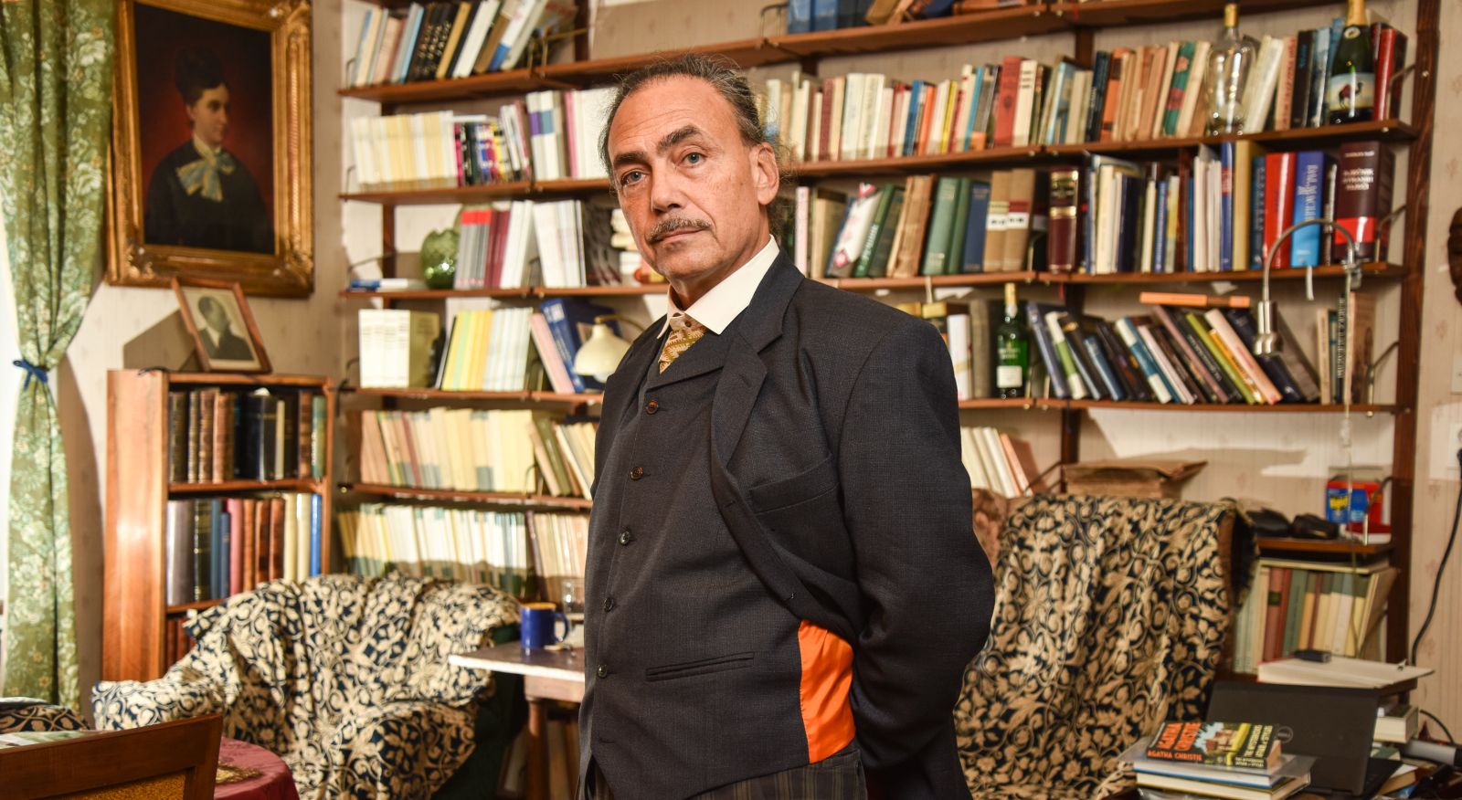 25.10.2023., Zagreb - Natko Katicic, sin filologa Radoslava Katicica. 

Photo Sasa ZinajaNFoto