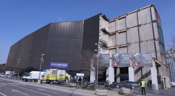 01.02.2023.,Split - U “zatvorenoj” Spaladium Areni zapoceo s radom ovogodisnji Adriatic Gastro Show koji traje do 4. veljace. Photo: Ivo Cagalj/PIXSELL