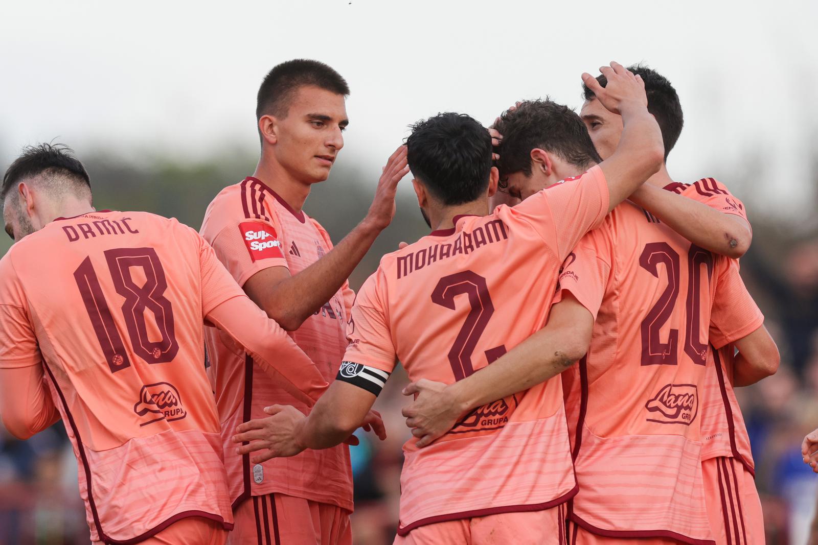 01.11.2023., stadion Oriolik, Oriovac - SuperSport Hrvatski nogometni kup, osmina finala, NK Oriolik - GNK Dinamo.  Photo: Luka stanzl/PIXSELL