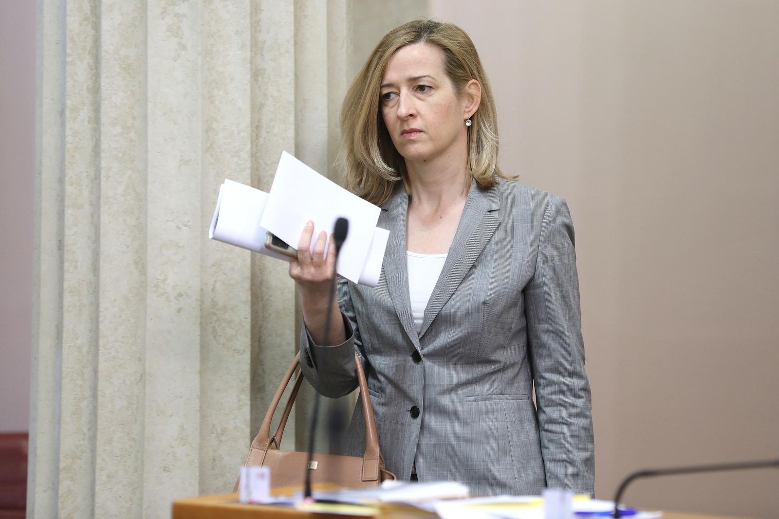 02.06.2023., Zagreb - Sabor 16. sjednicu nastavlja raspravom  o Izvjescu pucke pravobraniteljice za 2021. godinu. Photo: Patrik Macek/PIXSELL