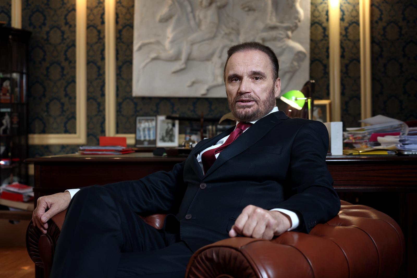 04.04..2023. Zagreb-Odvjetnik Anto Nobilo.
 Photo: Boris Scitar/PIXSELL