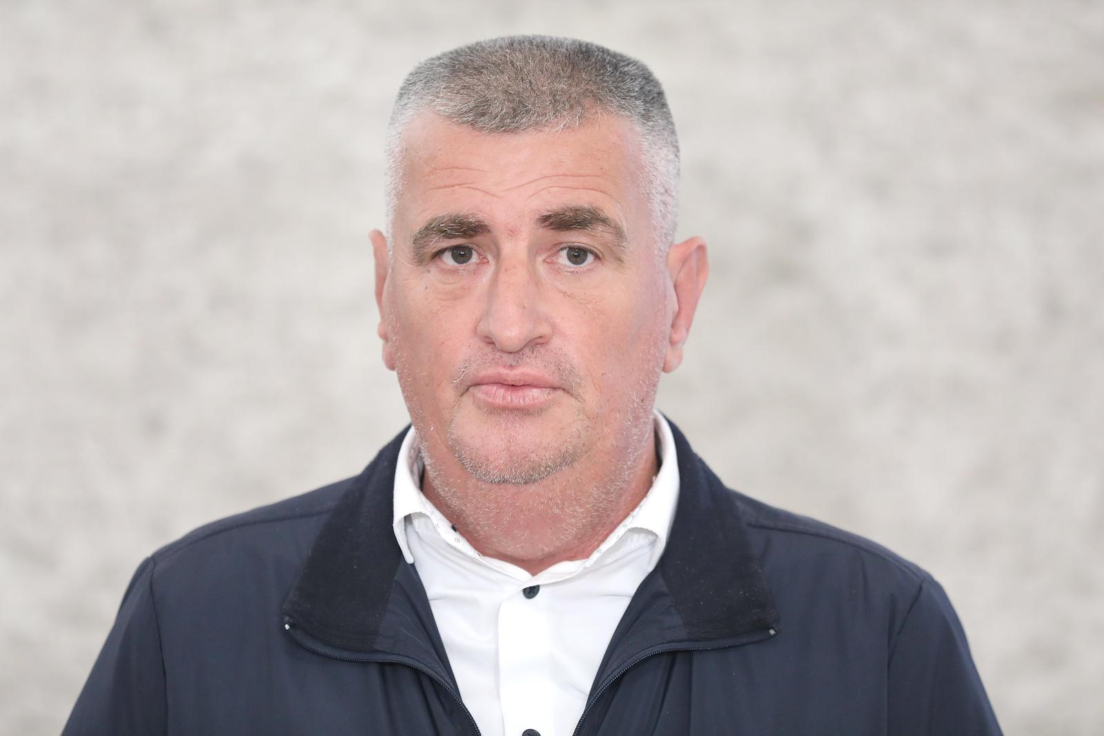 04.10.2023., Zagreb - Na konferenciji za medije Mosta odrzanoj u Saboru o opozivu ministra Grlica Radmana i migrantskoj krizi govorili su Nikola Grmoja i Miro Bulj. Photo: Patrik MACEK/PIXSELL