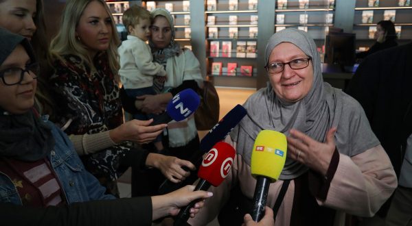 04.11.2023. Zagreb, zracna luka Pleso - Prva skupina Hrvata evakuiranih iz Pojasa Gaze stigla je u Zagreb Photo: Tomislav Miletic/PIXSELL