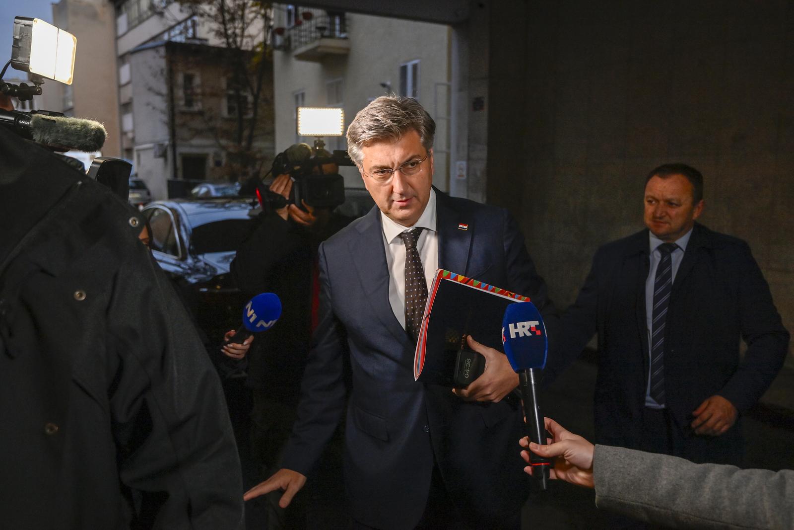 07.11.2023., Zagreb -Sjednica predsjednistva HDZ-a. Photo: Igor Soban/PIXSELL