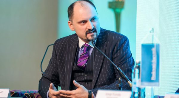 08.11.2022., Zagreb - Konferencija Poslovnog dnevnika "Zagreb - bankarsko i financijsko srediste" odrzana je u hotelu Sheraton. Panel rasprava: Promjena igre - inflacija. neovisni analiticar Neven Vidakovic Photo: Luka Stanzl/PIXSELL