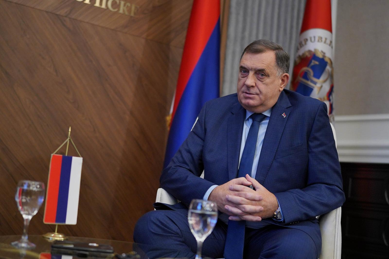 03.10.2023., Banja Luka, Bosna i Hercegovina - Predsjednik Republike Srpske Milorad Dodik.   Photo: Dejan Rakita/PIXSELL