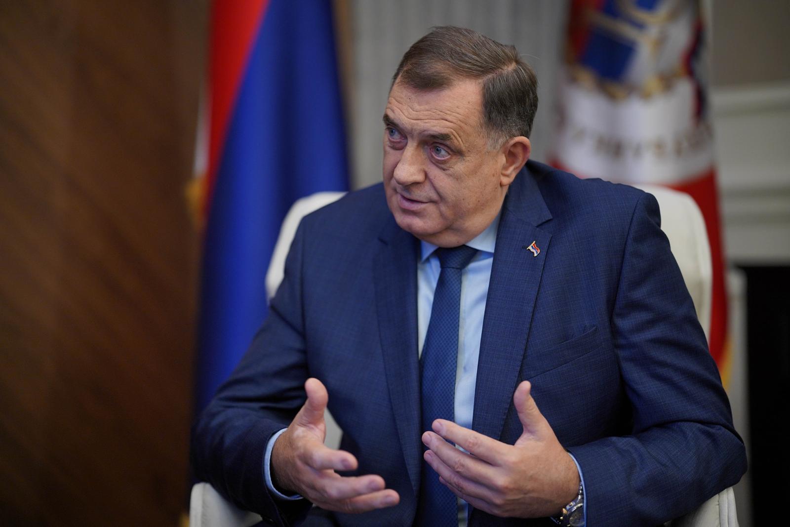 03.10.2023., Banja Luka, Bosna i Hercegovina - Predsjednik Republike Srpske Milorad Dodik.   Photo: Dejan Rakita/PIXSELL