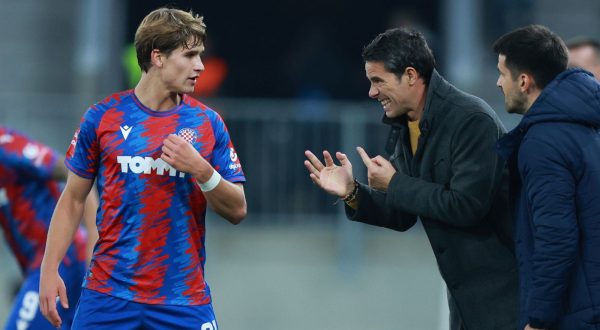08.11.2022., Osijek - Stadion Opus Arena , 3 kolo SuperSport HNL, NK Osijek - HNK Hajduk Split, Photo: Davor Javorovic/PIXSELL