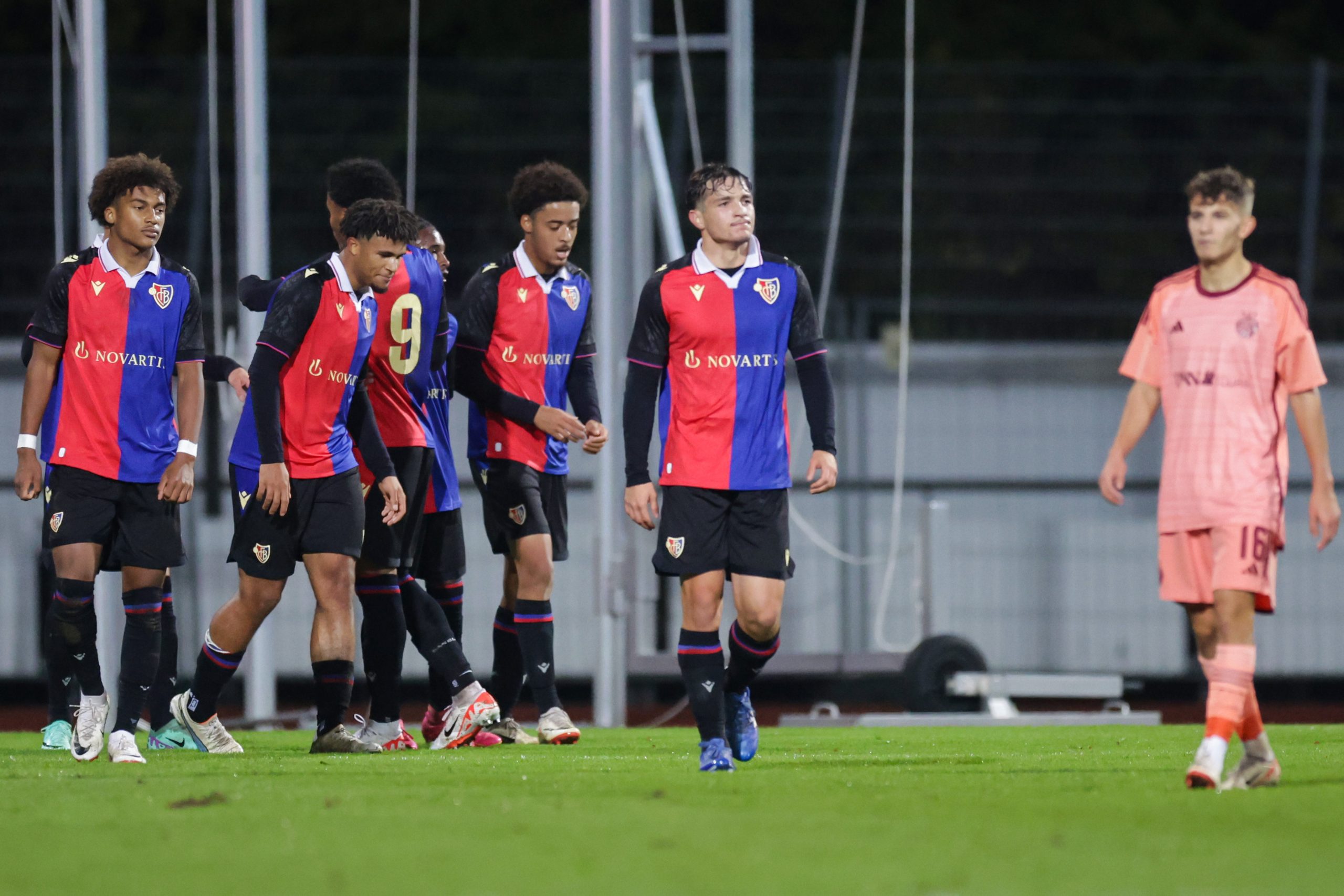 08.11.2023., stadion Leichtathletik St. Jakob, Basel, Svicarska - UEFA Liga prvaka mladih, put prvaka, 2. kolo, Basel - GNK Dinamo.  Photo: Luka stanzl/PIXSELL