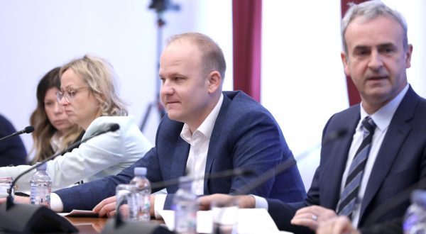 09.11.2023., Zagreb - Na 68. sjednici Odbor za pravosudje
raspravlja o prijedlogu za donosenje zakljucka o sazivanju tematske sjednice Odbora za pravosudje o temi: "Slucaj Agrokor i pravni polozaj Republike Hrvatske".  Photo: Patrik Macek/PIXSELL