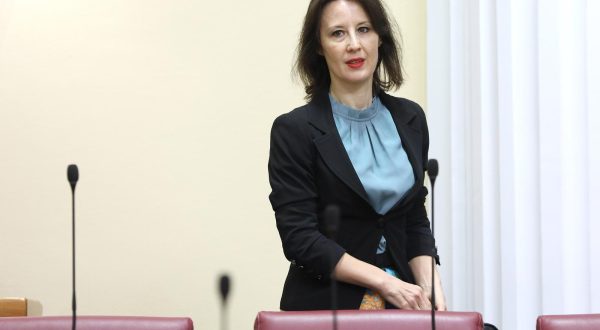 11.10.2023., Zagreb - Nakon slobodnih govora zastupnika Sabor 18. sjednicu nastavlja raspravom o Konacnom prijedlogu zakona o akademskom i strucnom nazivu i akademskom stupnju. 
. Photo: Patrik Macek/PIXSELL