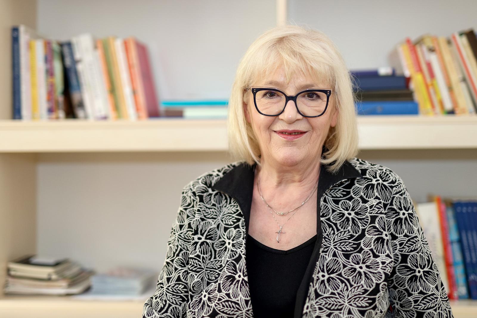 12.10.2023., Zadar - Dijana Vican, bivsa rektorica Sveucilista u Zadru Photo: Sime Zelic/PIXSELL