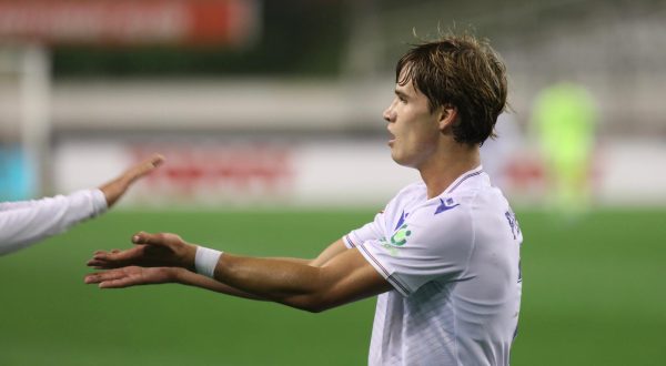 12.11.2023., Split - SuperSport prva Hrvatska nogometna liga, 15. kolo, HNK Hajduk - NK Varazdin. Rokas Pukstas

 Photo: Ivo Cagalj/PIXSELL