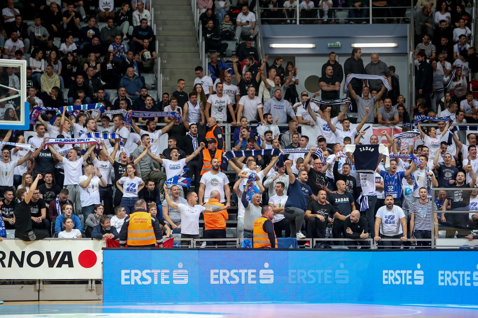 12.11.2023., Zadar - Utakmica 7. kola AdmiralBet ABA lige izmedju Zadra i Crvene Zvezde Photo: Sime Zelic/PIXSELL