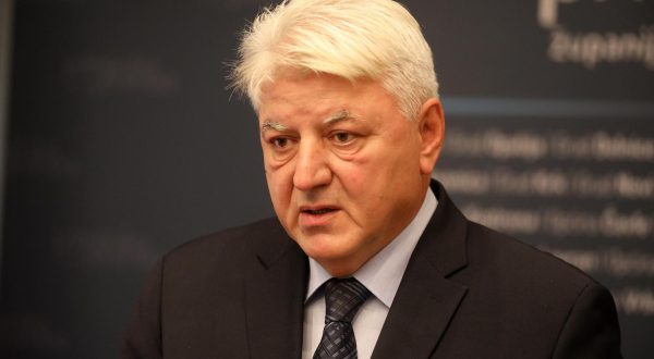 13.11.2023., Rijeka - Konferencija za medije zupana Zlatka Komadine i procelnica Dragice Marac i Vesne Cavar.
 Photo: Goran Kovacic/PIXSELL