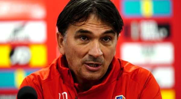 14.10.2023., Cardiff City Stadium, Cardiff - Konferencija za medije hrvatske nogometne reprezenztacije. Zlatko Dalic.   Photo: Nick Potts/PIXSELL