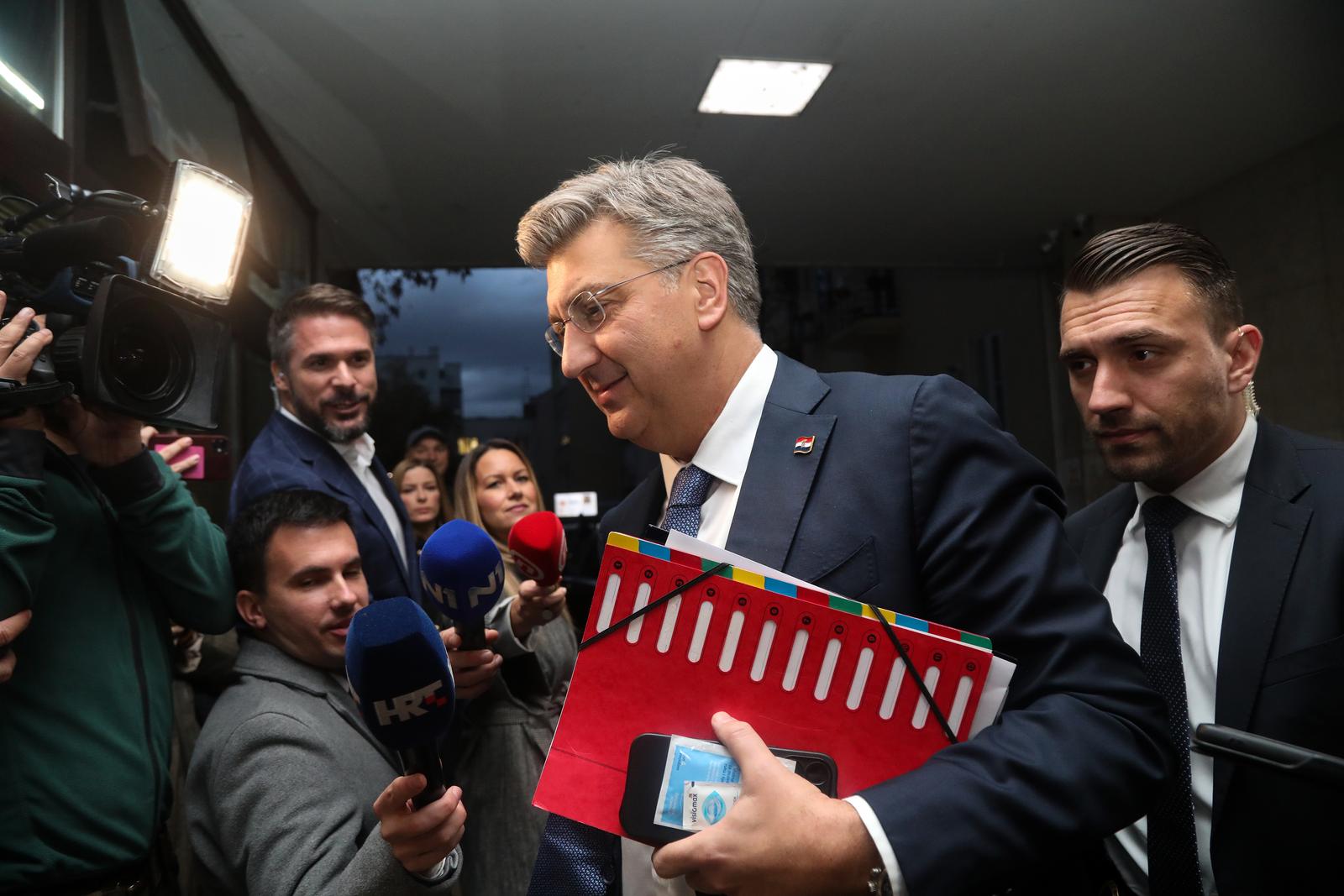 14.11.2023., Zagreb -Odrzana je sjednica Sireg predsjednistva HDZ-a Photo: Zeljko Hladika/PIXSELL
