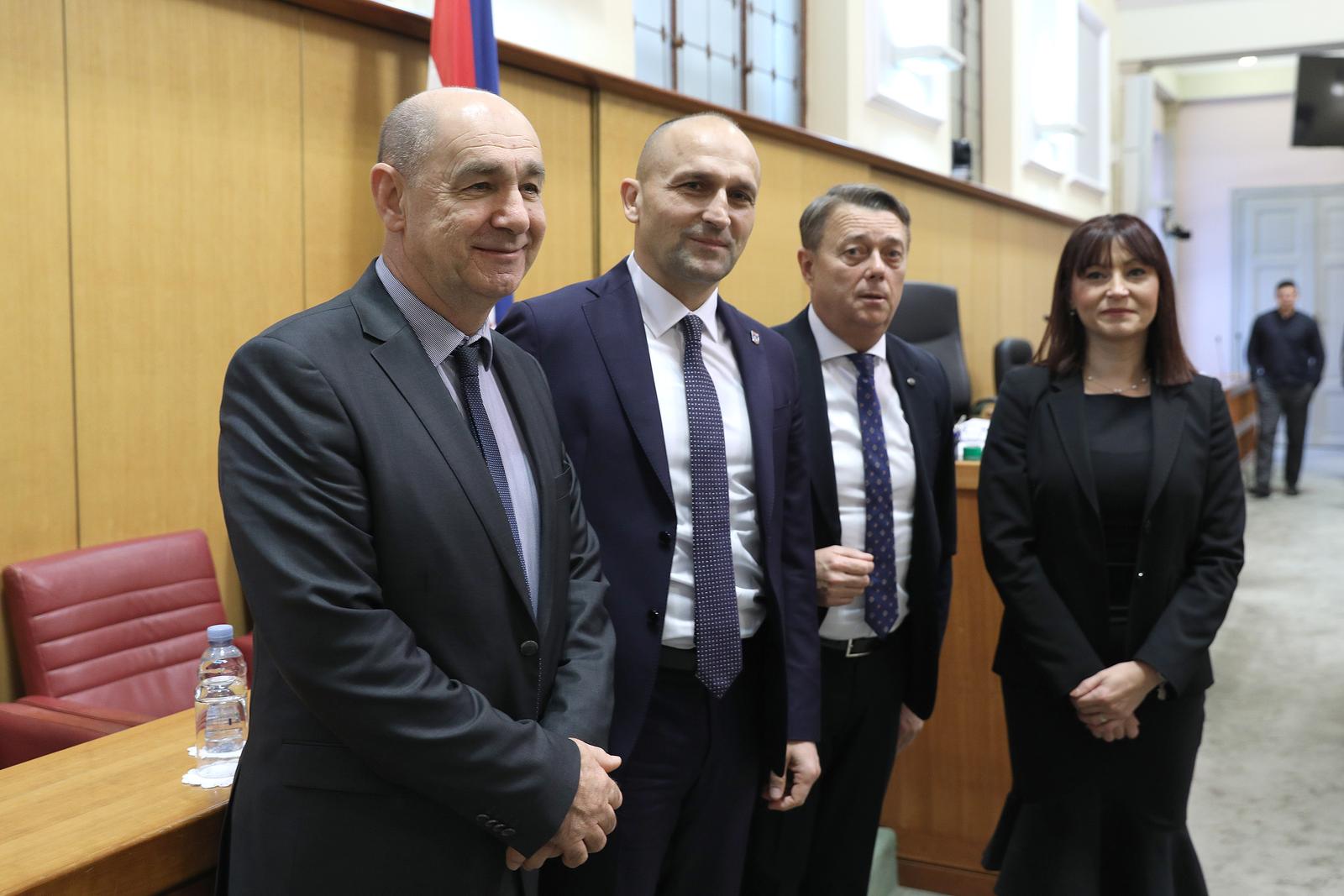 16.11.2023., Zagreb - Sabor je na danasnjom glasovanju potvrdio imanovanje novog ministra obrane Ivana Anusica..
 Photo: Patrik Macek/PIXSELL