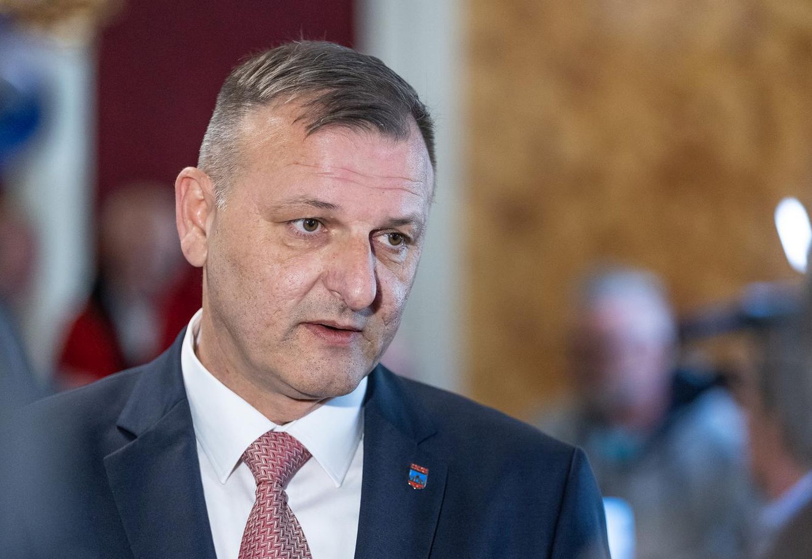 16.11.2023., Osijek - Znanstvena tribina „Ratni zarobljenici u Domovinskom ratu“ koju organizira Hrvatsko drustvo logorasa srpskih koncentracijskih logora Osjecko-baranjske zupanije. Photo: Davor Javorovic/PIXSELL