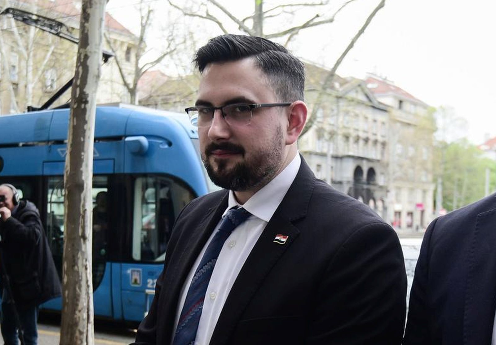17.4.2023., Zagreb - Dolazak clanova HDZ-a na sjednicu sireg Predsjednistva. Photo: Neva Zganec/PIXSELL