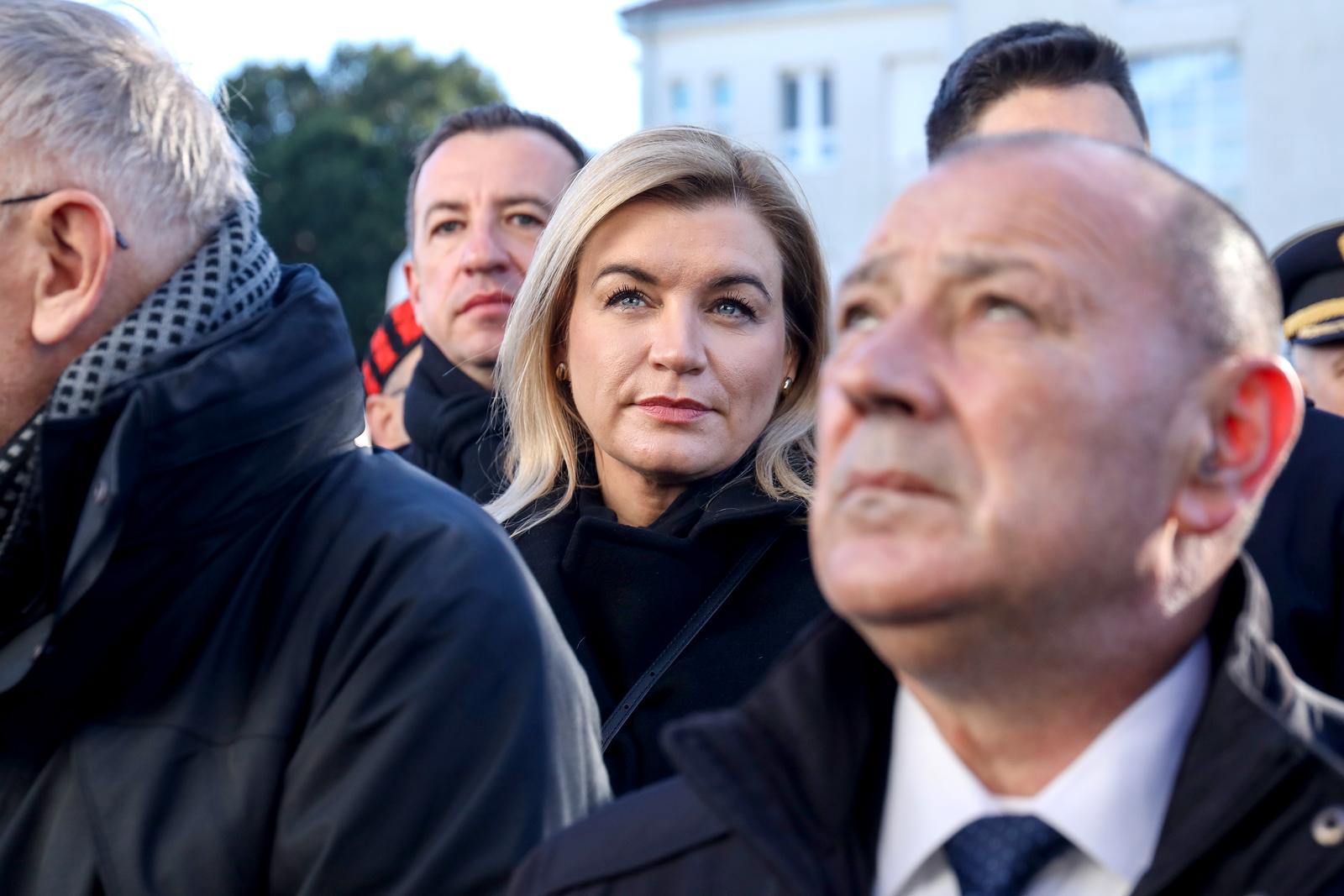 18.11.2023. Vukovar -Obiljezavanje Dana sjecanja na zrtvu Vukovara 1991. - 2023. Program „Vukovar – moj izbor i u dobru i u zlu“ krece u 10:00 sati u krugu Nacionalne memorijalne bolnice „dr. Juraj Njavro“ Vukovar gdje ce prigodni program izvesti Klapa „Sv. Juraj“ HRM, Najbolji hrvatski tamburasi i glumac Darko Milas., nakon toga ulicama grada Vukovara  krenuti ce Krizni put - Kolona sjecanja do Memorijalnog groblja. Nikolina Brnjac. Photo: Emica Elvedji/PIXSELL