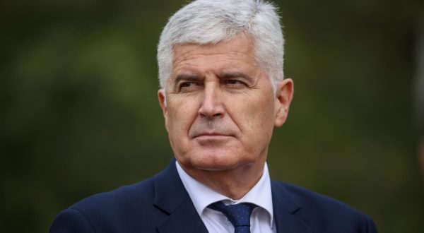 19.10.2023., Fojnica, Bosna i Hercegovina - Premijer Vlade RH Andrej Plenkovic prisustvovao je na svecanosti polaganja kamena temeljca Osnovne skole "Ivana Gorana Kovacica” u Fojnici. Photo: Armin Durgut/PIXSELL
