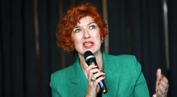 21.04.2023., Rovinj, 9. Dani komunikacija 2023. u Rovinju. Panel rasprava na temu: Problem klevetackih kampanja na kojem su sudjelovali Kresimir Macan, Petra Basic Jantalic, Vanja Juric, Marijana Grbesa Photo: Emica Elvedji/PIXSELL