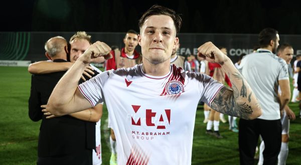 21.09.2023.Mostar: Utakmica 1. kola grupne faze UEFA Konferencijske lige, HSK Zrinjski - AZ Alkmaar. Zvonimir Kozulj. Photo: Denis Kapetanovic/PIXSELL