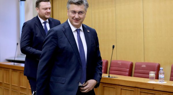 21.11.2023., Zagreb - Nakon slobodnih govora zastupnika, Sabor 19. sjednicu nastavlja raspravom o Prijedlogu drzavnog proracuna Republike Hrvatske za 2024. godinu i projekcija za 2025. i 2026. godinu.
 Photo: Patrik Macek/PIXSELL