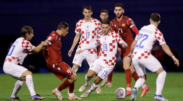 21.11.2023., stadion Maksimir, Zagreb - Kvalifikacije za UEFA Euro 2024, skupina D, Hrvatska - Armenija. Marco Pasalic Photo: Luka Stanzl/PIXSELL