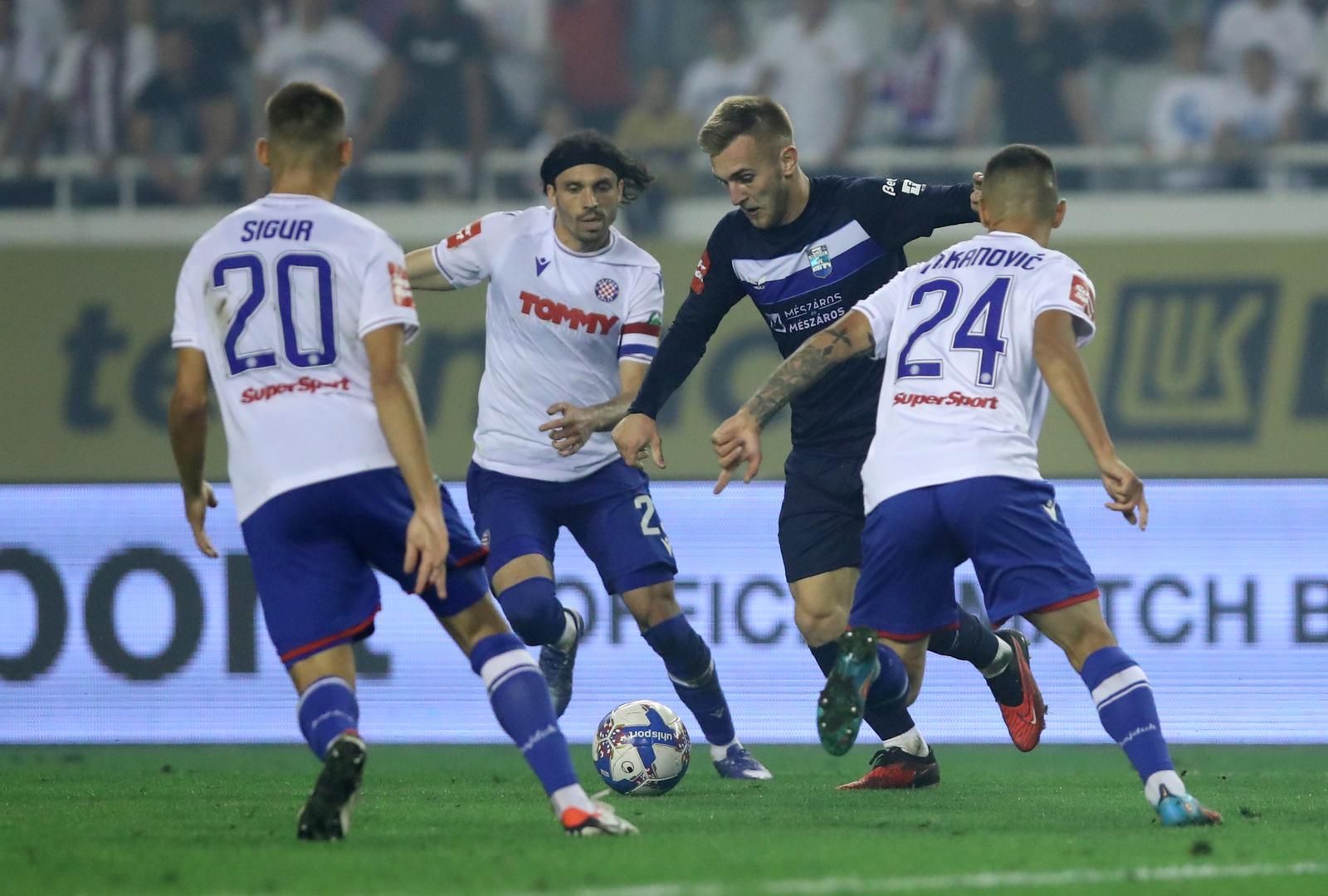 22.10.2023., Split - SuperSport Prva Hrvatska nogometna liga, 12. kolo, HNK Hajduk - NK Osijek.  Photo: Zvonimir Barisin/PIXSELL