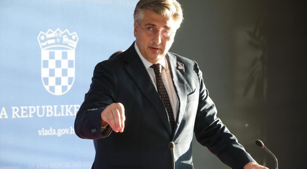 23.11.2023.,Zagreb - Pod predsjedanjem premijera Andreja Plenkovica odrzana je 265. sjednica Vlade Republike Hrvatske.
Izjava Premijera Plenkovica
     Photo: Robert Anic/PIXSELL