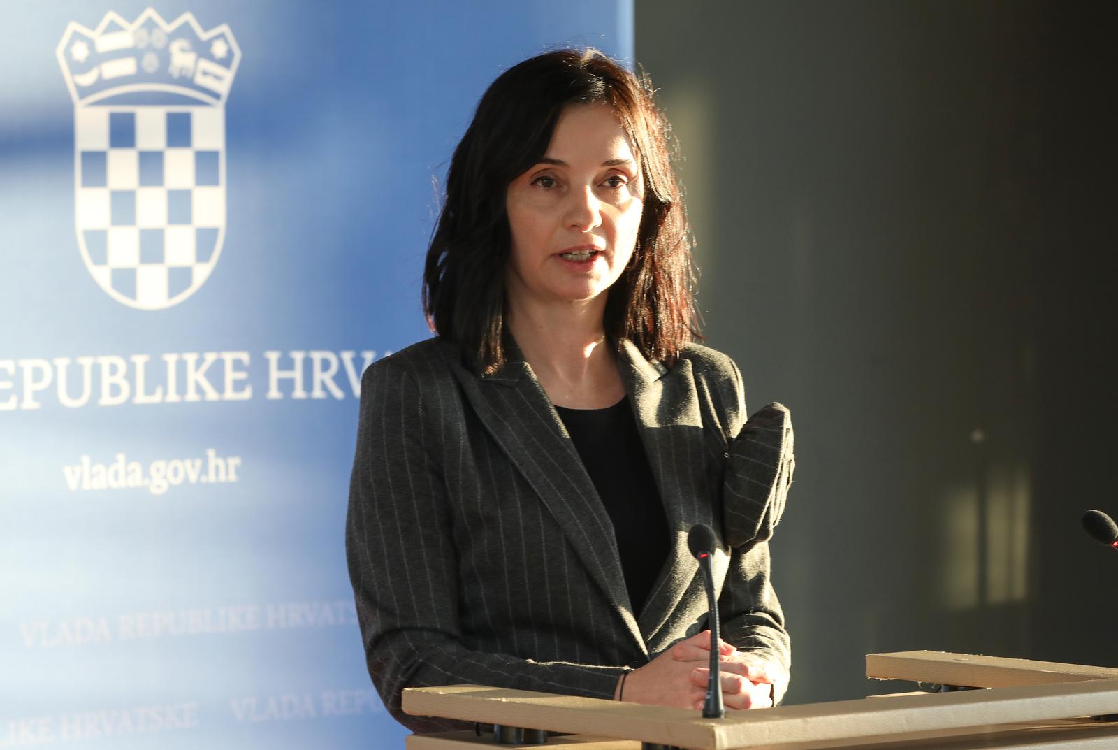 23.11.2023.,Zagreb, pod predssjedanjem premijera Andreja Plenkovica odrzana 265, sjednica Vlade Republike Hrvatske.
Marija Vuckovic, ministrica poljoprivrede. Photo: Robert Anic/PIXSELL