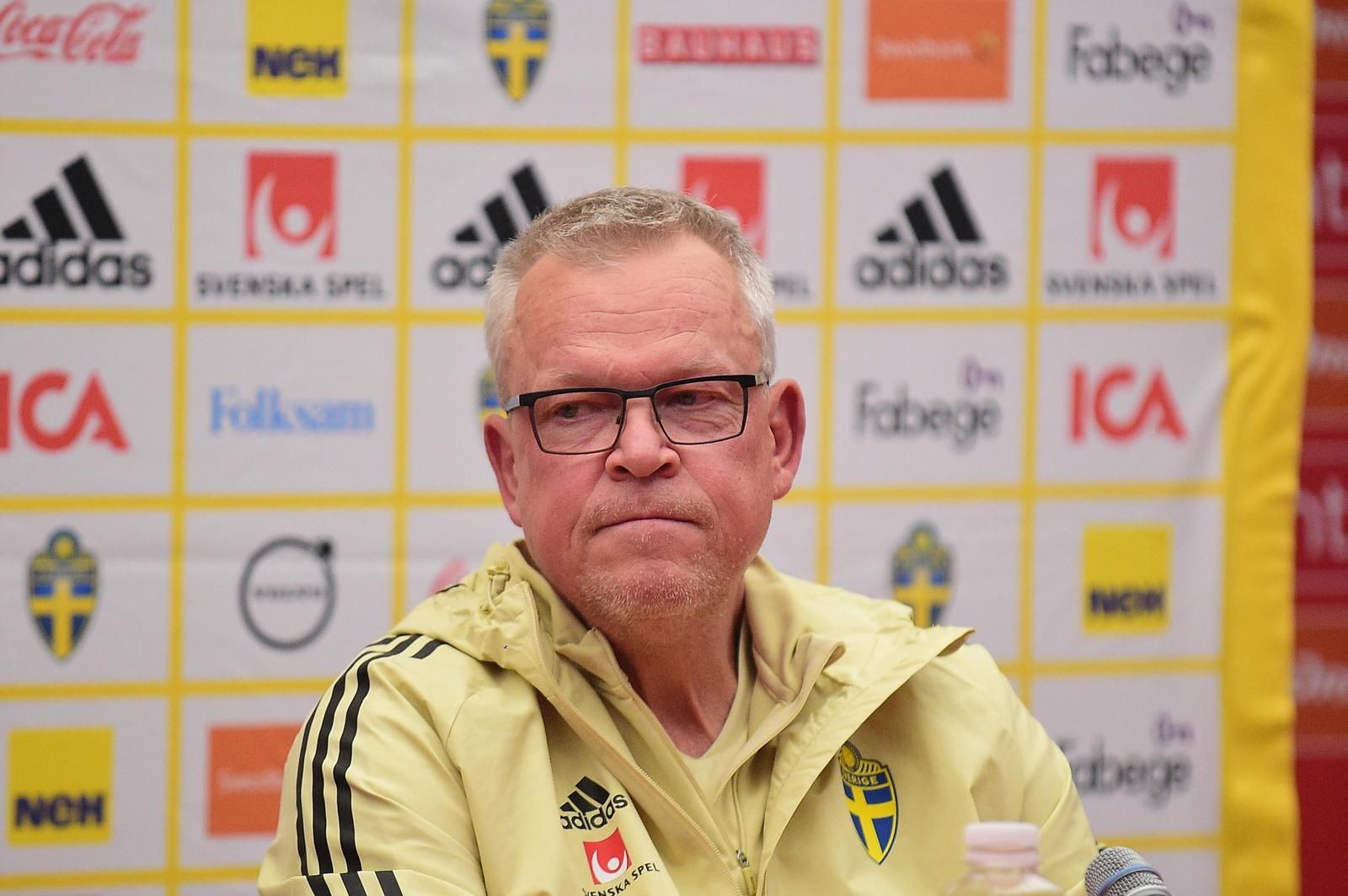 23, September, 2022, Belgrade - Janne Andersson, the selector of the Swedish national team and Victor Lindelof, the captain, held a press conference on the occasion of the League of Nations match they are playing against the Serbian national team at the Rajko Mitic stadium. Janne Andersson. Photo: Dusan Milenkovic/ATAImages

23, septembar, 2022, Beograd - Janne Andersson, selektor reprezentacije Svedske i Victor Lindelof, kapiten, odrzali su konferenciju za medije povodom utakmuce Lige nacija koju igraju protiv reprezentacije Srbije na stadionu Rajko Mitic. Photo: Dusan Milenkovic/ATAImages Photo: Dusan Milenkovic/ATAImages/PIXSELL