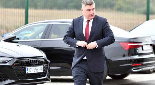 24.10.2023., Varazdin- Predsjednik Zoran Milanovic i ministar gospodarstva Davor Filipovic na svecanom otvorenju najveceg data centra u Hrvatskoj - DC North.  Photo: Vjeran Zganec Rogulja/PIXSELL
