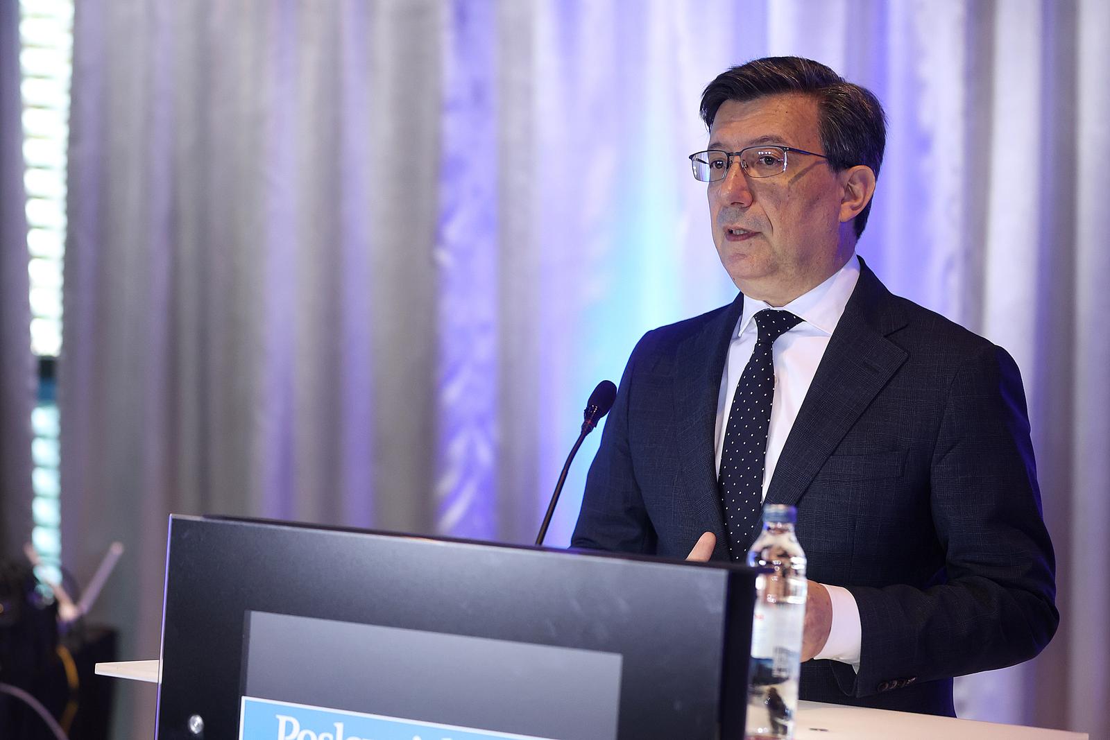 24.10.2023., Hotel Zonar, Zagreb - Konferencija Poslovnog dnevnika Trziste nekretnina 2024: trendovi i financiranje kupnje. Zeljko Uhlir.  Photo: Goran Stanzl/PIXSELL